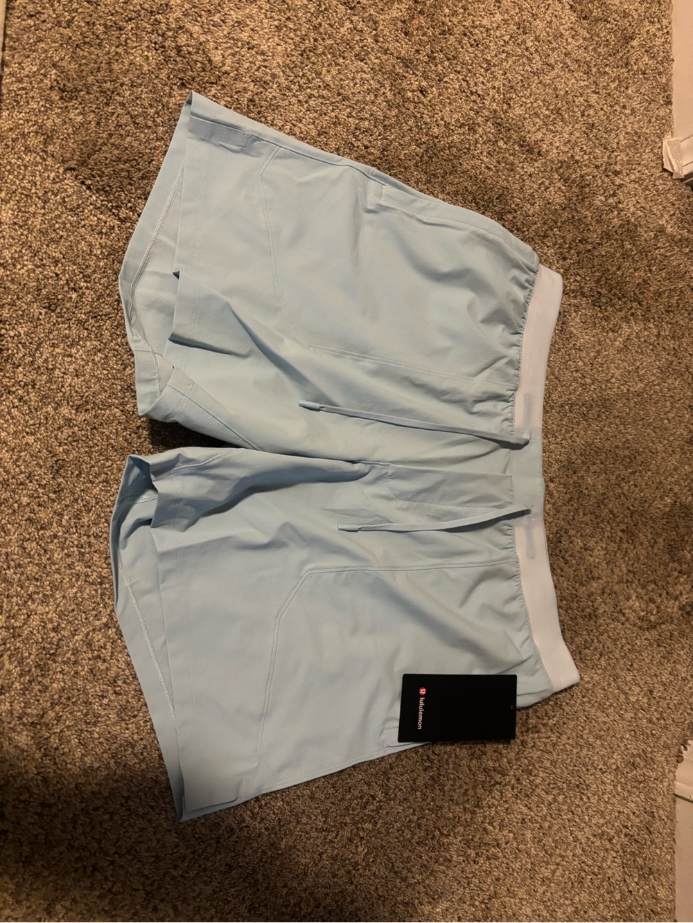 lululemon athletica Light Blue Men’s Training Shorts